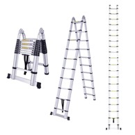 MXM 2u1 teleskopske ljestve sa zglobom 8 m aluminijske