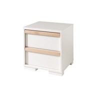 VIPACK Bijeli dječji noćni ormarić London 