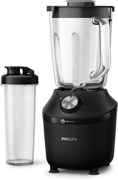 PHILIPS Stolni blender 3000 Series, 600 W, crni