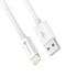 FORCELL USB kabel A na Lightning, 8-pinski, Mfi, 2.4 A, 5 V, 12 W, 1 m, bijeli