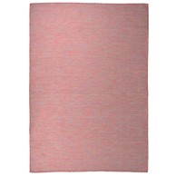Vanjski tepih ravnog tkanja 160 x 230 cm crveni