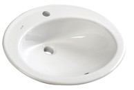 CREAVIT TROPICO Umivaonik, 58x46 cm, ugradbeni, keramika, bijela