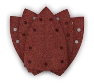 NEO Brusni papir za metal P80 100 x 147 mm 9 rupa 5 kom.