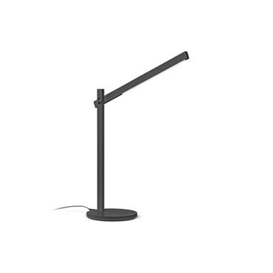 LED stolna svjetiljka Pivot, crna
