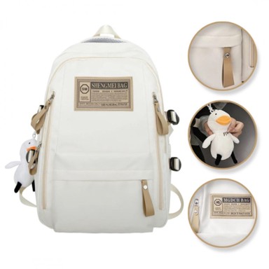 LIVEFY Ruksak za prijenosno računalo Sphere, bijela