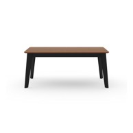 TEMAHOME Proširiv blagovaonski stol s pločom stola u dekoru oraha u prirodnoj boji 100x180 cm Shadow 