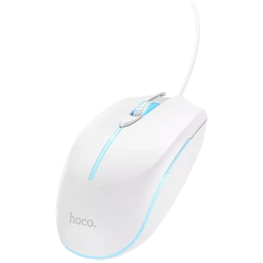HOCO Gaming optički miš, 2400 dpi, USB - GM37, bijeli
