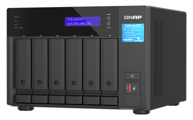 QNAP NAS TVS-h674T-i5-32G, 6-bay, Intel Core i5-12400, 32 GB