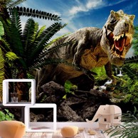 Foto tapeta Angry Tyrannosaur 450x315