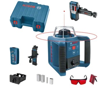 BOSCH Građevinski laser GRL300HV 0601061501, Varta punjač s D-Cell i 9V baterijama, set