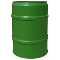 Čelična metalna bačva TH 60 L s 2 i 3/4 čepa, zelena