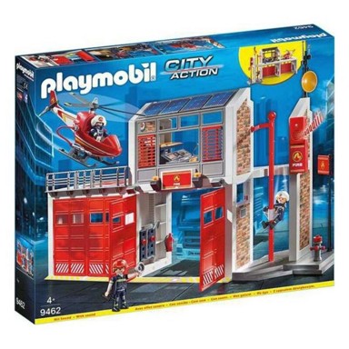 PLAYMOBIL Playset City Action Fire Station 9462