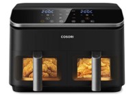 COSORI Friteza na vrući zrak s 2 košare, 8.5 l