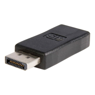 STARTECH Adapter za promjenu tipa priključka kabela DP2HDMIADAP DisplayPort na HDMI, crni