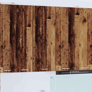 Viseći ormarić s policom Zidne Riga 40 x 31 x 100 cm, staro drvo