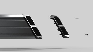 RES-TECH Gaming cockpit SMART COCKPIT, crni