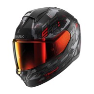 SHARK Kaciga RIDILL2 MOLOKAI, mat crveno-crna