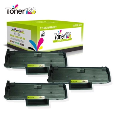TONER123 Zamjenski toneri komplet Samsung MLT-D111L / 111 / SL M-2020, M-2022, M-2070 / Xpress M-2000, M-2020, M-2021, M-2022, M-2026, M-2070, M-2071, 3x crna XL