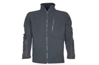 EURO TOOLS Fleece majica 4TECH, siva, XXXL