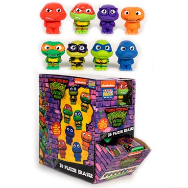 TMNT Gumica 3D Puzzle Palz, 5 cm