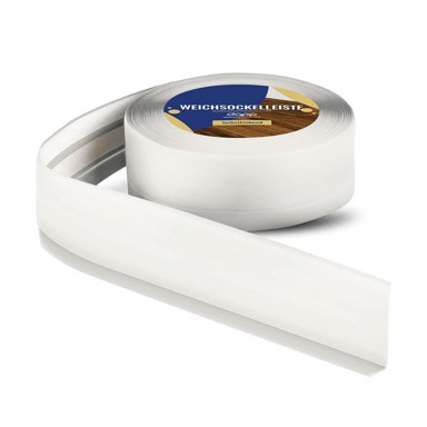 DQ-PP Meka podna lajsna od PVC-a, samoljepljiva, 50 x 15 mm, 10 m, siva