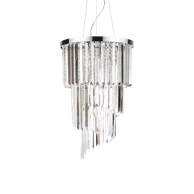 IDEAL LUX Visilica Carlton SP8, E14 ID117737, krom