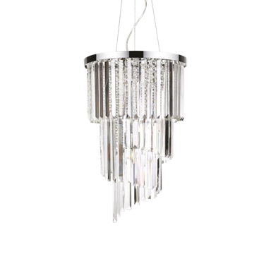 IDEAL LUX Visilica Carlton SP8, E14 ID117737, krom