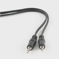 GEMBIRD Audio kabel 1.2m, 3.5mm/3.5mm, M/M crni