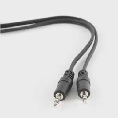 GEMBIRD Audio kabel 1.2m, 3.5mm/3.5mm, M/M crni