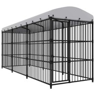 Vanjski kavez za pse s krovom 450x150x210 cm