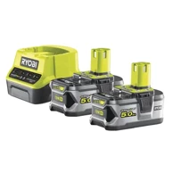 RYOBI Baterija i punjač RC18120-250, 18 V, 5,0 Ah