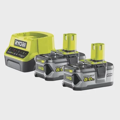 RYOBI Baterija i punjač RC18120-250, 18 V, 5,0 Ah