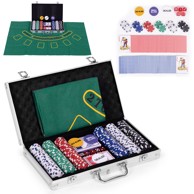 MODERNHOME Blackjack Poker set s 300 žetona