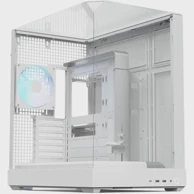 APNX Kućište V2, tower, bijelo, kaljeno staklo x3