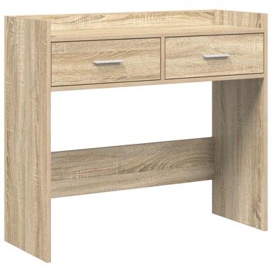 Konzolni stol 90 x 35 x 80 cm, konstruirano drvo, hrast sonoma