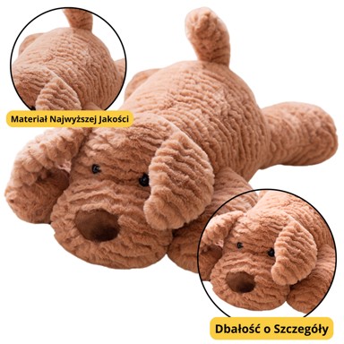 Plišana igračka pas Kuscheltier, 30 cm, bež