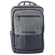 LEAN Gradski poslovni ruksak za prijenosno računalo, 16 l, s USB priključkom, crno-sivi
