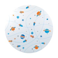 LED Stropna svjetiljka Kidi Cosmos, 28W, 4000K