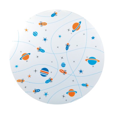 LED Stropna svjetiljka Kidi Cosmos, 28W, 4000K