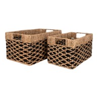 HOUSE NORDIC Košare u setu 2 kom od morske trave 25x40x21 cm Salar 