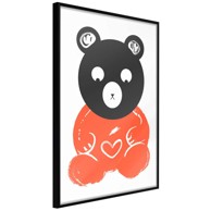 Poster Teddy Bear in Love 40x60