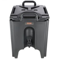 VEVOR Izolirani dispenzer za piće 37,9 L, narančasti