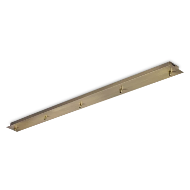 IDEAL LUX Stropni nosač za visilice rozeta lineare 5 luci mesing id285719