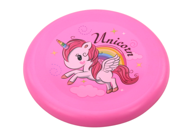 Leteći frizbi PINK UNICORN, 20 cm