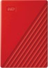 WESTERN DIGITAL Vanjski tvrdi disk My Passport, 2 TB, crveni