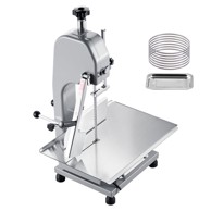 VEVOR Tračna pila za meso BS-130 315x460 mm električna, srebrna