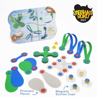 CLIXO Dječji set Grip and Stick, s prizmatičnim elementima