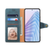 LENUO Preklopna maskica kožna za Redmi Note 14 5G plava