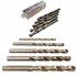FORSAGE Set bušila 10 komada svrdila za metal 6 mm HSS