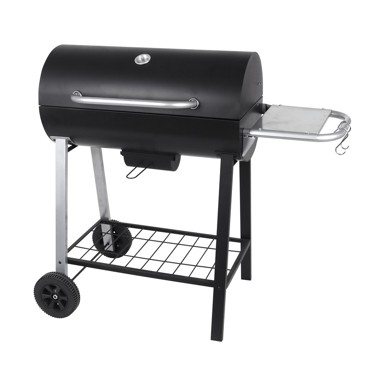 Ovalni roštilj na ugljen s kotačima 105x57x95 cm